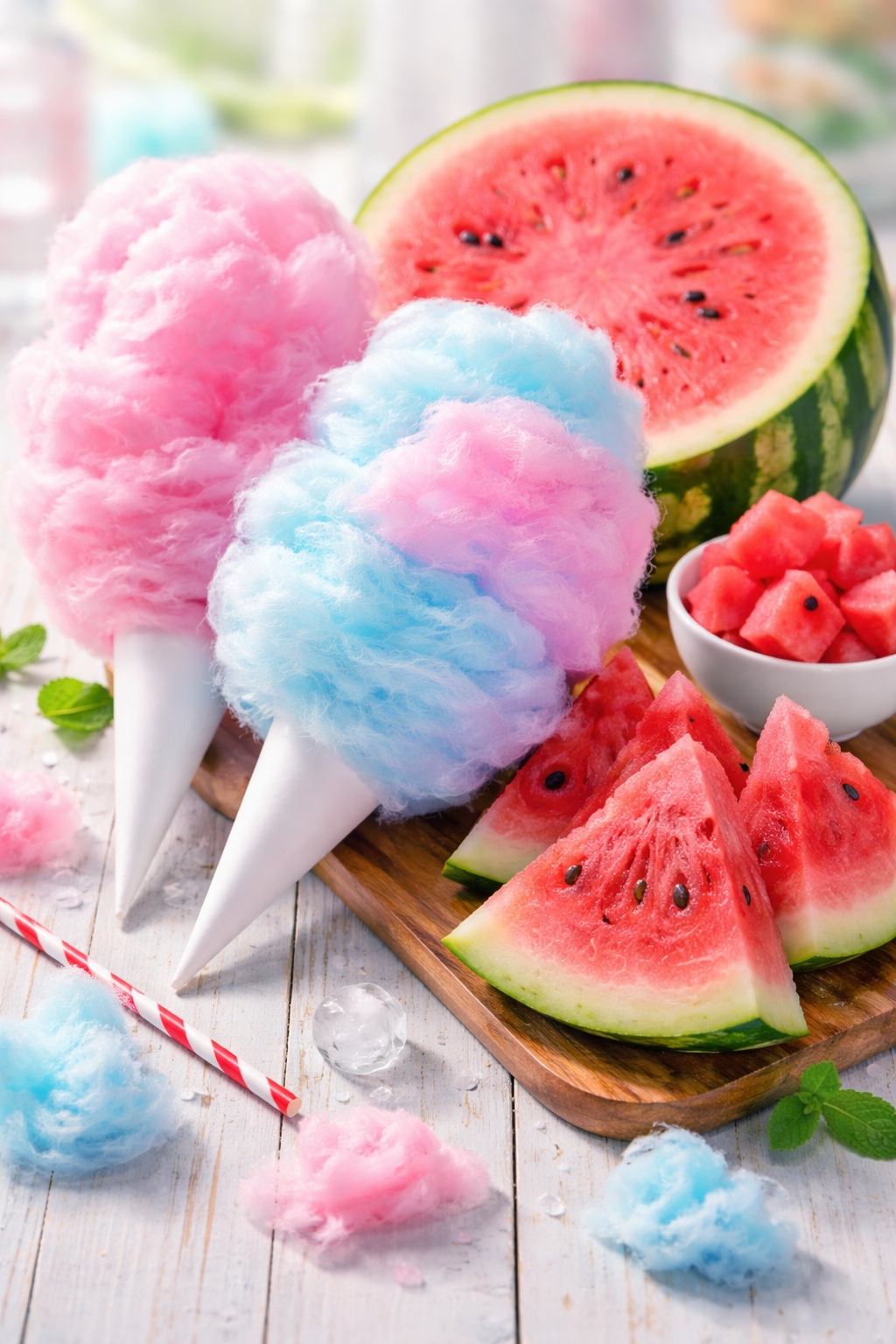 Cotton Candy Melon: Candles