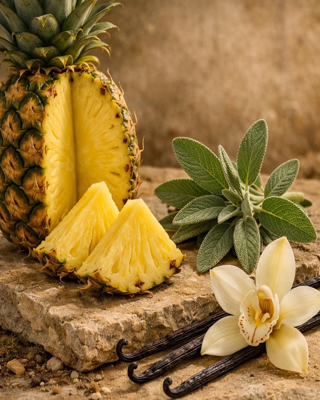 Pineapple Sage & Vanilla: Wax Products